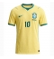 Brasilien Vinicius Junior #10 Hjemmebanetrøje VM 2026 Kort ærmer