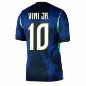 Brasilien Vinicius Junior #10 Udebanetrøje VM 2026 Kort ærmer