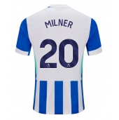 Brighton James Milner #20 Hjemmebanetrøje 2025-26 Kort ærmer