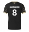Burnley Lesley Ugochukwu #8 Tredje trøje 2025-26 Kort ærmer