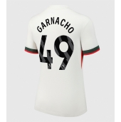 Chelsea Alejandro Garnacho #49 Udebanetrøje Dame 2025-26 Kort ærmer