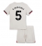 Chelsea Benoit Badiashile #5 Udebanetrøje Børn 2025-26 Kort ærmer (+ bukser)