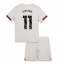 Chelsea Jamie Gittens #11 Udebanetrøje Børn 2025-26 Kort ærmer (+ bukser)