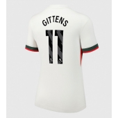 Chelsea Jamie Gittens #11 Udebanetrøje Dame 2025-26 Kort ærmer