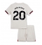 Chelsea Joao Pedro #20 Udebanetrøje Børn 2025-26 Kort ærmer (+ bukser)