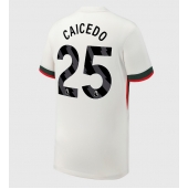 Chelsea Moises Caicedo #25 Udebanetrøje 2025-26 Kort ærmer