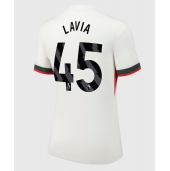 Chelsea Romeo Lavia #45 Udebanetrøje Dame 2025-26 Kort ærmer