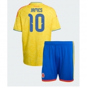 Colombia James Rodriguez #10 Hjemmebanetrøje Børn VM 2026 Kort ærmer (+ bukser)
