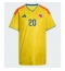 Colombia Juan Fernando Quintero #20 Hjemmebanetrøje Dame VM 2026 Kort ærmer