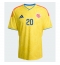 Colombia Juan Fernando Quintero #20 Hjemmebanetrøje VM 2026 Kort ærmer