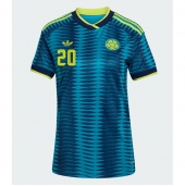 Colombia Juan Fernando Quintero #20 Udebanetrøje Dame VM 2026 Kort ærmer