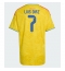 Colombia Luis Diaz #7 Hjemmebanetrøje Dame VM 2026 Kort ærmer