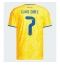 Colombia Luis Diaz #7 Hjemmebanetrøje VM 2026 Kort ærmer