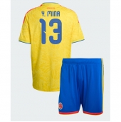 Colombia Yerry Mina #13 Hjemmebanetrøje Børn VM 2026 Kort ærmer (+ bukser)
