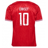 Danmark Christian Eriksen #10 Hjemmebanetrøje EM 2024 Kort ærmer