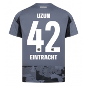 Eintracht Frankfurt Can Uzun #42 Tredje trøje 2025-26 Kort ærmer