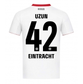 Eintracht Frankfurt Can Uzun #42 Udebanetrøje 2025-26 Kort ærmer