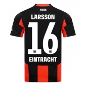 Eintracht Frankfurt Hugo Larsson #16 Hjemmebanetrøje 2025-26 Kort ærmer