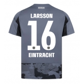 Eintracht Frankfurt Hugo Larsson #16 Tredje trøje 2025-26 Kort ærmer