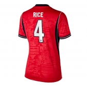England Declan Rice #4 Udebanetrøje Dame VM 2026 Kort ærmer