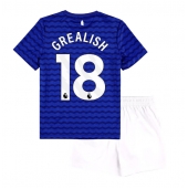 Everton Jack Grealish #18 Hjemmebanetrøje Børn 2025-26 Kort ærmer (+ bukser)