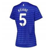 Everton Michael Keane #5 Hjemmebanetrøje Dame 2025-26 Kort ærmer