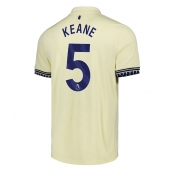 Everton Michael Keane #5 Udebanetrøje 2025-26 Kort ærmer