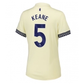 Everton Michael Keane #5 Udebanetrøje Dame 2025-26 Kort ærmer