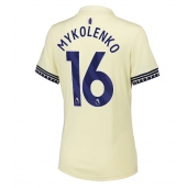 Everton Vitaliy Mykolenko #16 Udebanetrøje Dame 2025-26 Kort ærmer