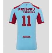 Feyenoord Goncalo Borges #11 Tredje trøje 2025-26 Kort ærmer