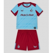 Feyenoord Tredje trøje Børn 2025-26 Kort ærmer (+ bukser)