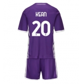 Fiorentina Moise Kean #20 Hjemmebanetrøje Børn 2025-26 Kort ærmer (+ bukser)