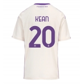 Fiorentina Moise Kean #20 Udebanetrøje 2025-26 Kort ærmer