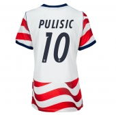 Forenede Stater Christian Pulisic #10 Hjemmebanetrøje Dame VM 2026 Kort ærmer