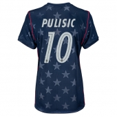 Forenede Stater Christian Pulisic #10 Udebanetrøje Dame VM 2026 Kort ærmer