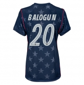 Forenede Stater Folarin Balogun #20 Udebanetrøje Dame VM 2026 Kort ærmer