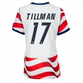 Forenede Stater Malik Tillman #17 Hjemmebanetrøje Dame VM 2026 Kort ærmer