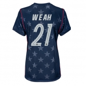 Forenede Stater Timothy Weah #21 Udebanetrøje Dame VM 2026 Kort ærmer