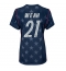 Forenede Stater Timothy Weah #21 Udebanetrøje Dame VM 2026 Kort ærmer
