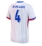 Frankrig Dayot Upamecano #4 Udebanetrøje EM 2024 Kort ærmer