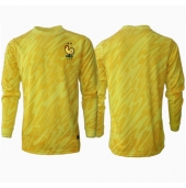 Frankrig Målmand Hjemmebanetrøje EM 2024 Lange ærmer