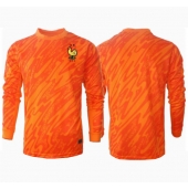 Frankrig Målmand Udebanetrøje EM 2024 Lange ærmer