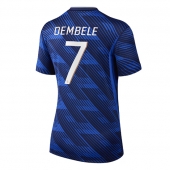 Frankrig Ousmane Dembele #7 Hjemmebanetrøje Dame VM 2026 Kort ærmer