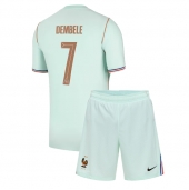 Frankrig Ousmane Dembele #7 Udebanetrøje Børn VM 2026 Kort ærmer (+ bukser)
