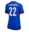 Frankrig Theo Hernandez #22 Hjemmebanetrøje Dame EM 2024 Kort ærmer