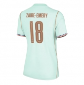 Frankrig Warren Zaire-Emery #18 Udebanetrøje Dame VM 2026 Kort ærmer