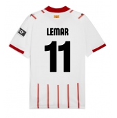 Girona Thomas Lemar #11 Hjemmebanetrøje 2025-26 Kort ærmer