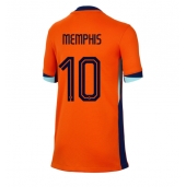 Holland Memphis Depay #10 Hjemmebanetrøje Dame EM 2024 Kort ærmer
