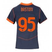 Inter Milan Alessandro Bastoni #95 Tredje trøje Dame 2025-26 Kort ærmer