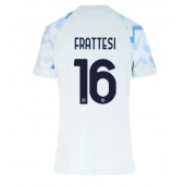 Inter Milan Davide Frattesi #16 Udebanetrøje Dame 2025-26 Kort ærmer